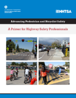 Advancing Pedestrian and Bicyclist Safety A Primer for Highway Safety Professionals