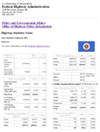 Highway Statistics Series State Statistical Abstracts 2012  Minnesota