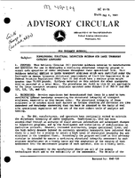 AC 9156 Supplemental Structural Inspection Program for Large Transport Category Airplanes