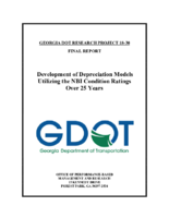 Development of Depreciation Models Utilizing the NBI Condition Ratings Over 25 Years