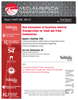 Risk Assessment of Hazardous Material Transportation for Small and Tribal Communities