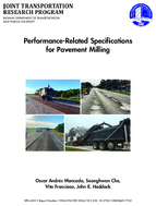 PerformanceRelated Specifications for Pavement Milling