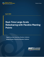 RealTime LargeScale Ridesharing with Flexible Meeting Points