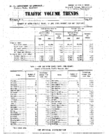 Traffic Volume Trends June 1957