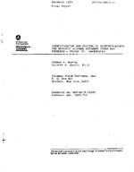 Identification and Testing of Countermeasures for Specific Alcohol Accident Types and Problems Volume 4 Appendices