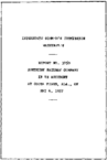Interstate Commerce Commision Report of the Accident  Investigation Occuring on the SOUTHERN COON PINES AL