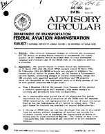 AC 2103 National Notice to Airmen System  Elimination of Notam Code