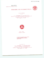 Experimental BCAS Performance Results