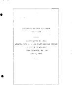 Interstate Commerce Commision Report of the Accident  Investigation Occuring on the ATLANTA BIRMINGHAM AND ATLANTIC RAILWAY TALBOTTOM GA