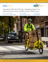 Assessing Public Health Benefits of Replacing Freight Trucks with Cargo Cycles in Last Leg Delivery Trips in Urban Centers