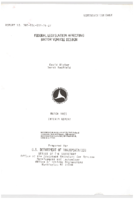 Federal Legislation Affecting Motor Vehicle Design