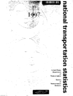 National Transportation Statistics NTS 1997