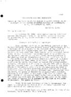 Interstate Commerce Commision Report of the Accident  Investigation Occuring on the NORFOLK SOUTHERN RAILROAD GRIMESLAND NC