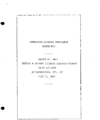 Interstate Commerce Commision Report of the Accident  Investigation Occuring on the CHICAGO AND EASTERN ILLINOIS RAILROAD FARMERSBURG IND