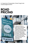 US Department of Transportation Climate Change Center Climate Strategies That Work Road Pricing