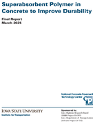 Superabsorbent Polymer in Concrete to Improve Durability
