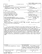 Forecasts of Passenger and Freight Transportation Expenditures in Texas 19832005