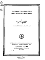 CounterType Distance Indicator for Aircraft