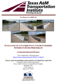 Evaluation of Attachments to Concrete Barrier Systems to Deter PedestriansVolume 2 Crash Report