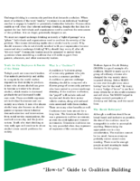 How To Guide to Coalition Building