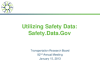 Utilizing Safety Data SafetyDataGov
