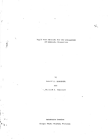 Rapid test methods for the evaluation of concrete properties