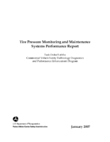 Tire Pressure Monitoring and Maintenance Systems Performance Report