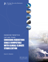Emissions Targets in CapandTrade Choosing Reduction Goals Compatible with Global Climate Stabilization