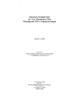 Haleakala National Park Air Tour Management Plan Planning and NEPA Scoping Document