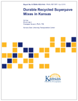 Durable Recycled Superpave Mixes in Kansas