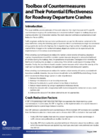 Toolbox of Countermeasures and Their Potential Effectiveness for Roadway Departure Crashes