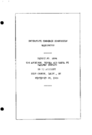 Interstate Commerce Commision Report of the Accident  Investigation Occuring on the ATCHISON TOPEKA AND SANTA FE ORWOOD CA