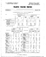 Traffic Volume Trends September 1960