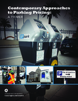 Contemporary Approaches to Parking Pricing A Primer
