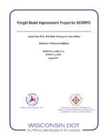 Freight model improvement project for ECWRPC