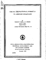 Use of the Rational Formula in Airport Drainage