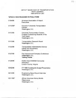 Deputy Secretary of Transportation Mortimer Downey Speeches January 1998