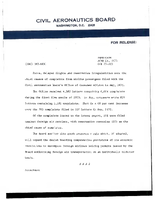 Air Travel Consumer Report May 1973