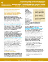 Transportation Systems Management and Operations and Performance Based Practical Design Case Study 5 Demonstrating PerformanceBased Practical Design through Analysis of Active Traffic Management