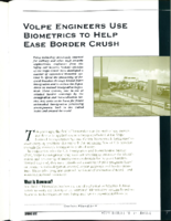 Volpe engineers use biometrics to help ease border crush