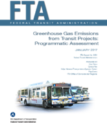 Greenhouse Gas Emissions from Transit Investment Development Programmatic Assessment