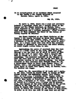 Interstate Commerce Commission Report of the Accident  Investigation Occurring on the DENVER AND RIO GRANDE RAILROAD HUSTED CO
