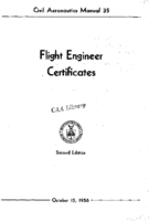 CAM 35 Flight Engineer Certificates 1956