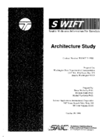 Seattle widearea information for travelers SWIFT  architecture study