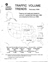 Traffic Volume Trends February 1994