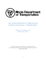 2017 Illinois Department of Transportation Research Peer Exchange Summary Report
