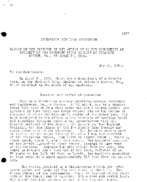 Interstate Commerce Commision Report of the Accident  Investigation Occuring on the CHESTNUT RIDGE RAILWAY DELAYWARE AVE PA