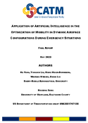 Application of Artificial Intelligence in the Optimization of Mobility in Dynamic Airspace Configurations During Emergency Situations