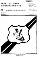 Improved Field Reliability of High Performance Coatings Appendix A Best Current Technology