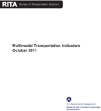Multimodal Transportation Indicators October 2011